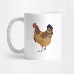 Brown Hen Mug